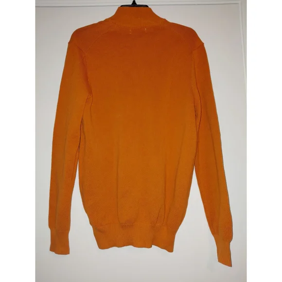 Men's Club Room Long Sleeve Pullover Sweater Quarter Zip NWT - Picture 3 of 3